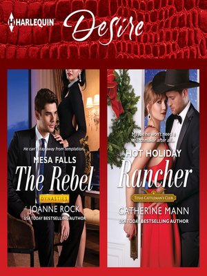 cover image of The Rebel & Hot Holiday Rancher